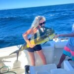 Dorado (mahi-mahi) caught on a Cabo fishing charter